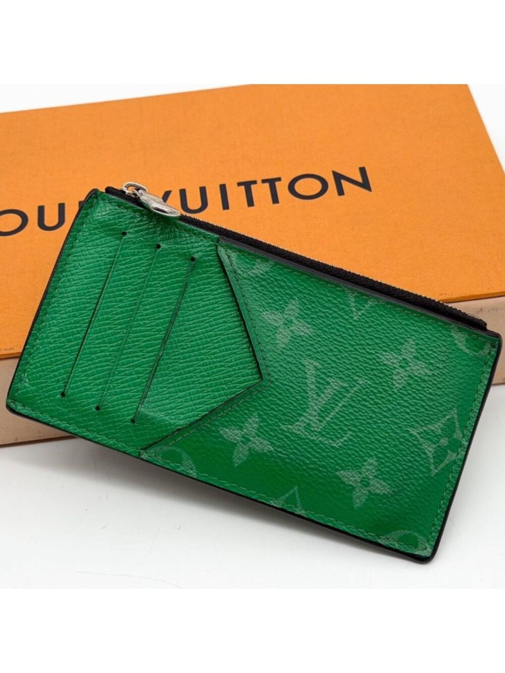 Louis Vuitton Limited Edition IC Fragment Case Taigarama Eclipse Card Holder